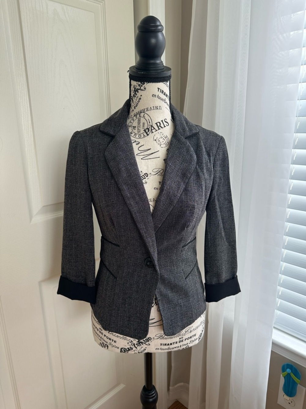 Gray Blazer